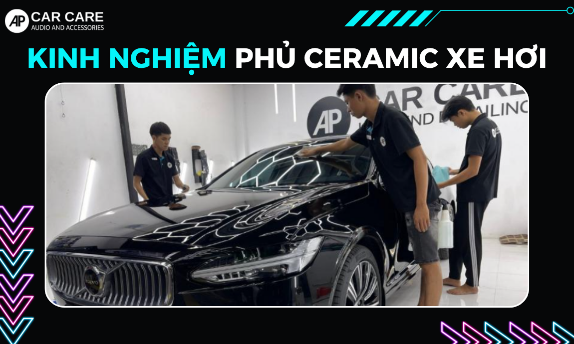 dán film bảo vệ sơn hay phủ bóng ceramic