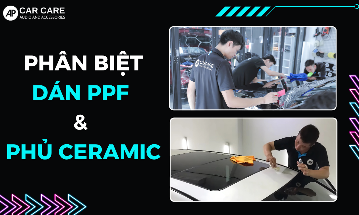 Nên chọn phủ ceramic hay dán PPF