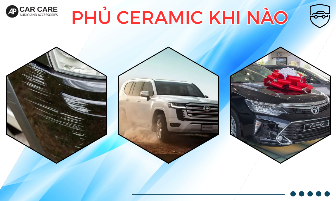 Phủ Ceramic ô tô giá rẻ