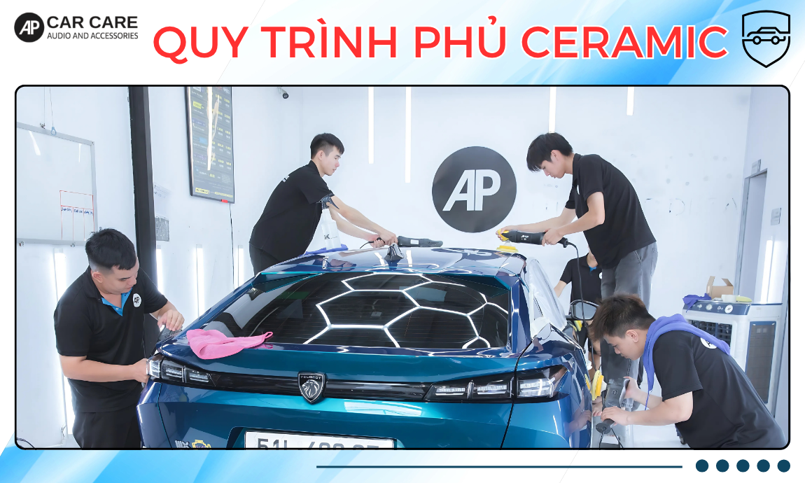 Phủ Ceramic ô tô có tác dụng gì
