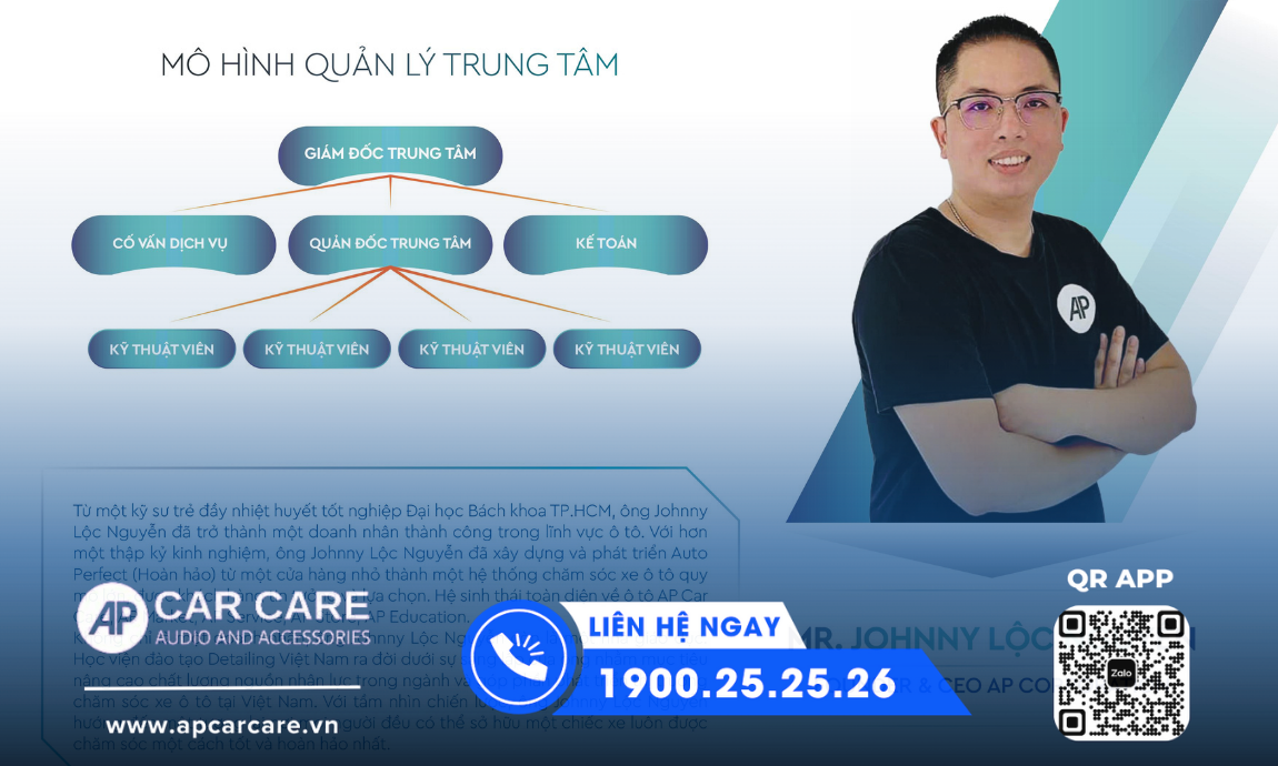 AP Car Care sở hữu đội ngũ nhân viên chuyên nghiệp, tận tâm
