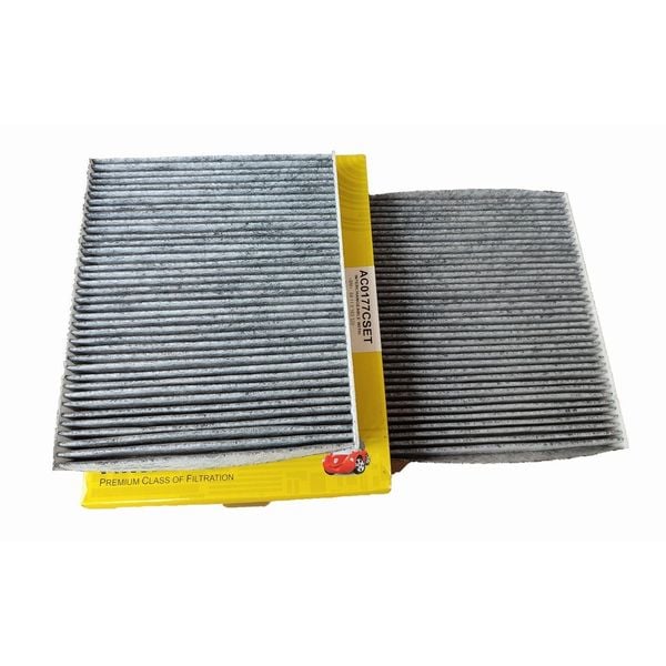 Lọc gió điều hòa BMW 535i 3.0L 2009-2022, BMW 550i, 750i 4.4L 2010-2017  64119163329  AC0177CSET (Than hoạt tính)