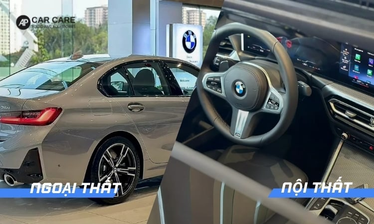 Các vị trí nên dán PPF bảo vệ cho xe BMW 330i