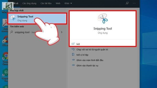 cach tai snipping tool