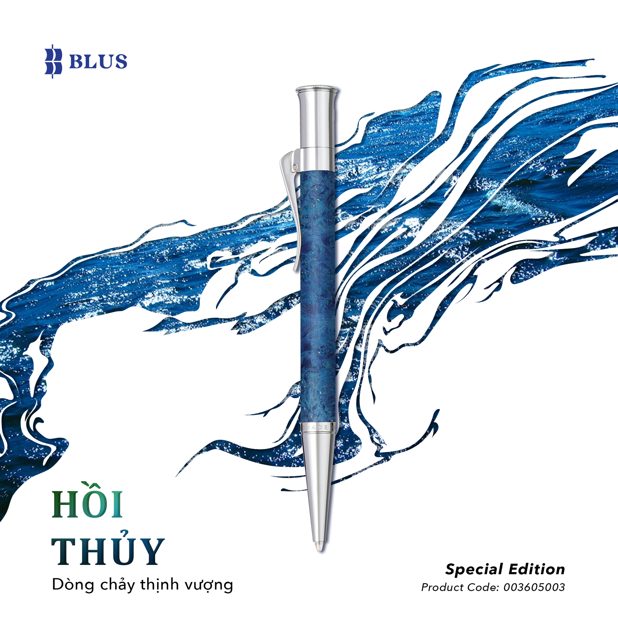 Tinh Hoa Bút Gỗ Ngũ Hành - Quà Tặng Gỗ Ý Nghĩa Cho Doanh Nghiệp