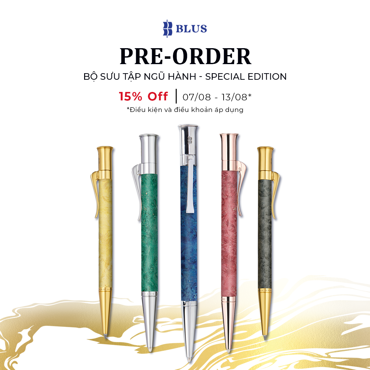 Ưu Đãi Đặc Quyền Bút Ngũ Hành - Special Edition