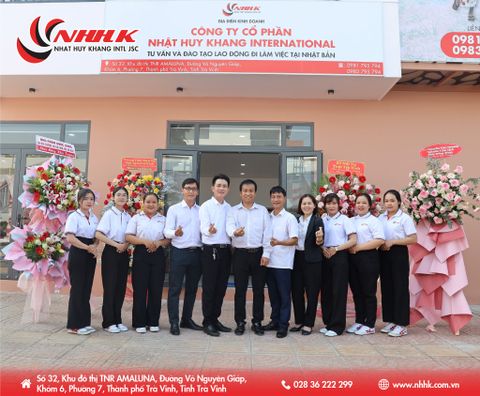 TƯNG BỪNG KHAI TRƯƠNG VĂN PHÒNG NHẬT HUY KHANG – TRÀ VINH