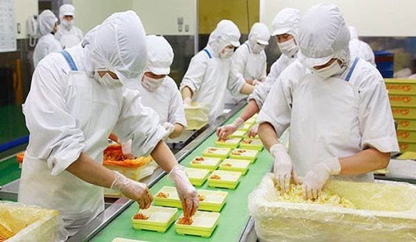 Đơn hàng chế biến thực phẩm tại Nhật thường có mức lương khá hấp dẫn
