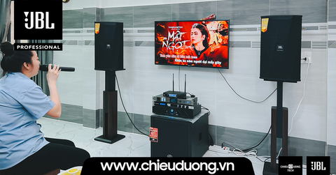 Team Chiêu Dương hoàn tất lắp đặt và bàn giao hệ thống giải trí JBL Professional công suất lớn 3 in 1 đến gia đình Anh Khoa tại Tân Phú Trung, Củ Chi.