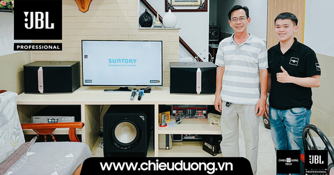 Chiêu Dương tiếp tục hoàn tất lắp đặt hệ thống giải trí Karaoke JBL Pro cao cấp đến gia đình Anh Bình tại Chu Văn An, Q. Bình Thạnh.