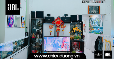 Chiêu Dương tiếp tục hoàn tất lắp đặt hệ thống âm thanh Karaoke JBL Pro cao cấp đến gia đình Chú Văn tại Kinh Dương Vương, Quận 6.