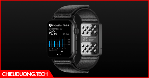 CES 2020: Dây đeo thông minh Aura cho Apple Watch chuẩn bị bán ra thị trường