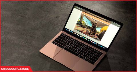 Trên tay Macbook Air 2018 màu vàng hồng đẹp sang, mỏng nhẹ hơn, màn hình đẹp, trackpad rộng hơn