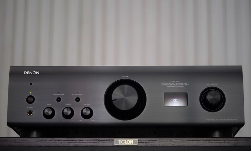 Ampli Denon PMA-1600NE: làm hài lòng cả người chơi nhạc số lẫn