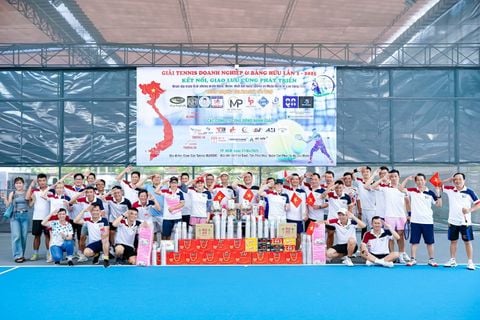 CKVLA - THAM GIA GIẢI ĐẤU TENNIS GIAO HỮU DOANH NGHIỆP NĂM 2025