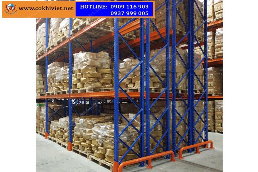 DOUBLE DEEP RACKING SYSTEM OF SAIGON FOOD COMPANY IN DONGNAI