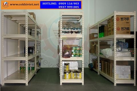 SLOTTED ANGLE SHELVING