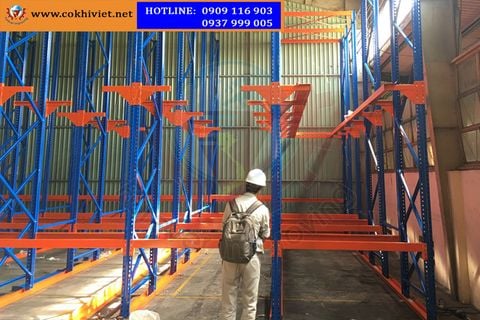 Acceptance and testing heavy duty rack in Cu Chi, HCM City