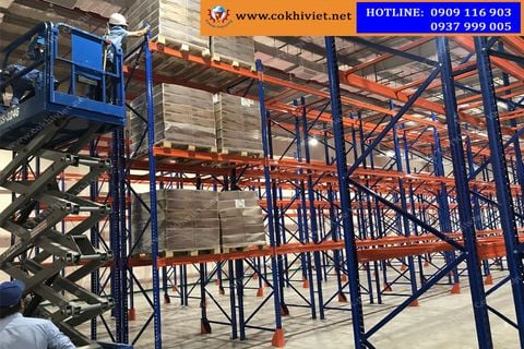 Acceptance, handover and putting into use selective racking system in Binh Duong