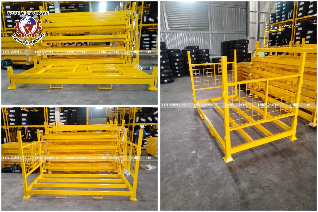 pallet xếp gập