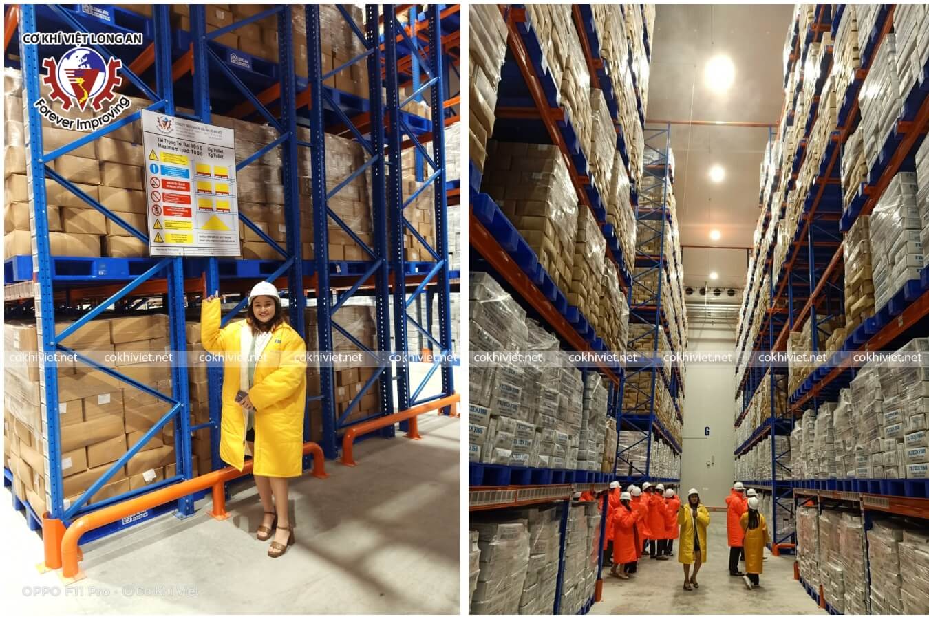 Kệ kho lạnh Double deep