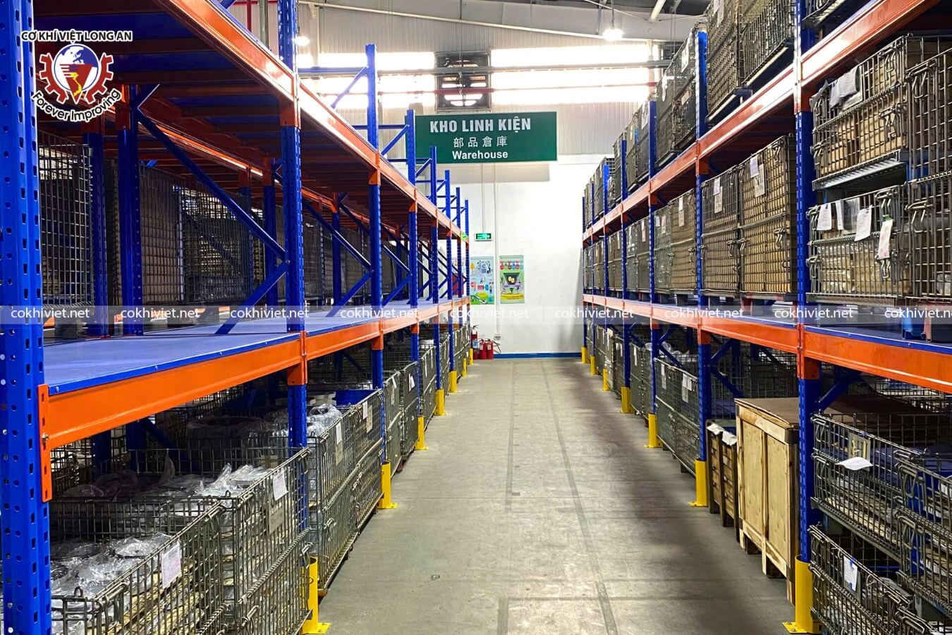 kệ kho linh kiện