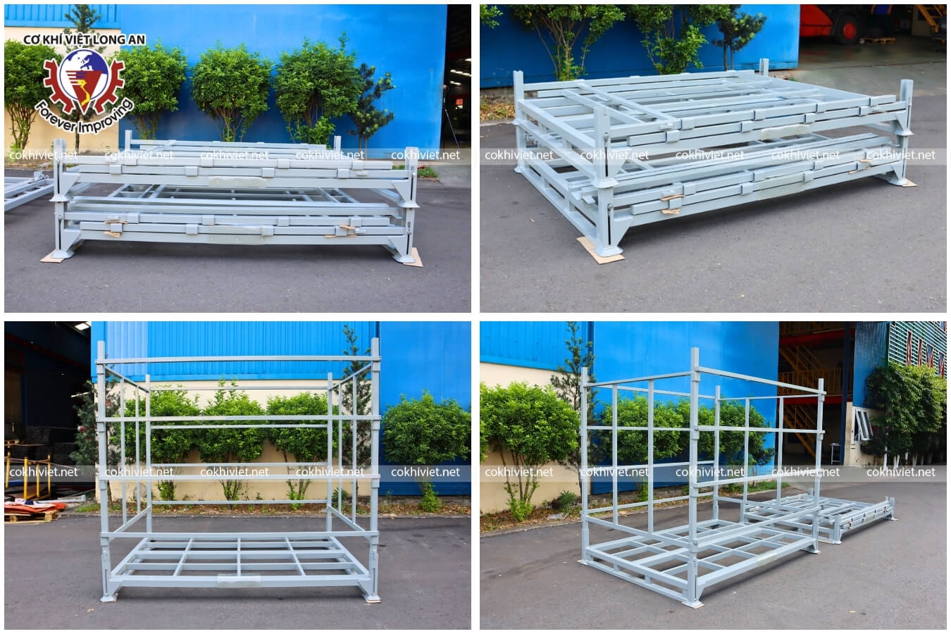 Pallet xếp chồng gấp