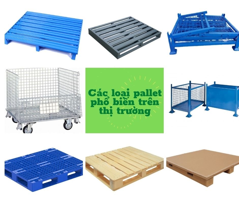 pallet sắt để vải