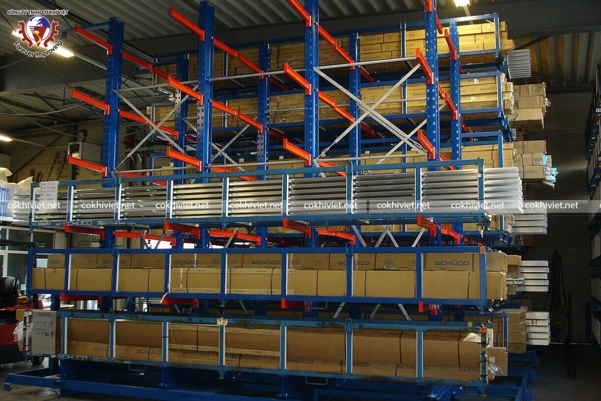 kệ cantilever racking trong kho