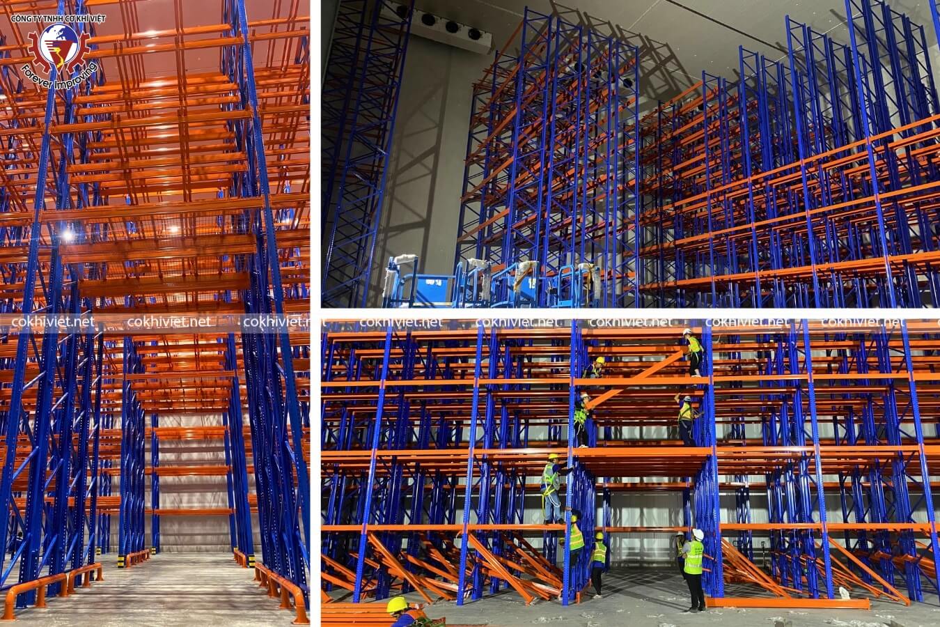 Kệ chứa hàng kho lạnh