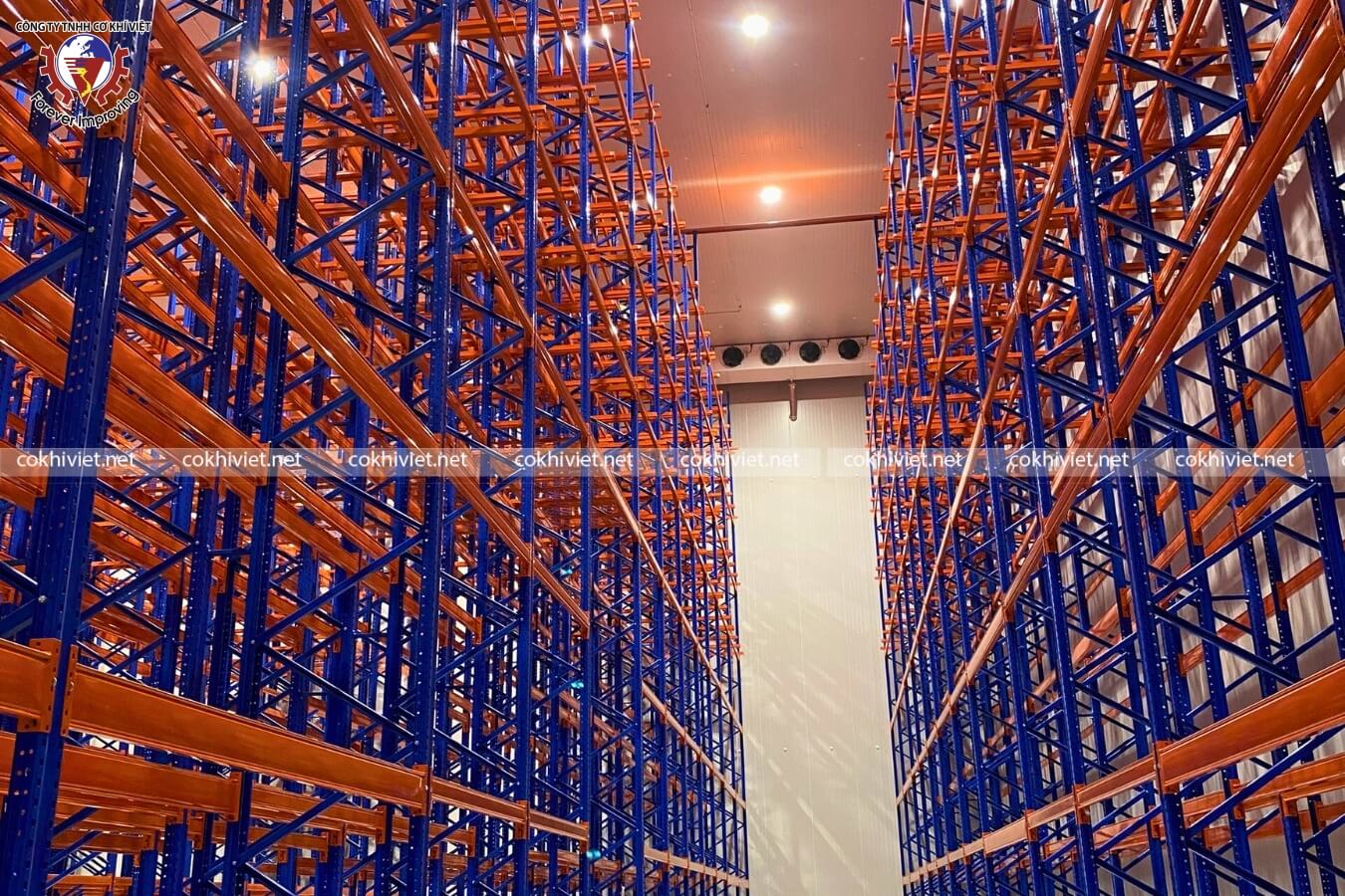kệ chứa hàng kho lạnh