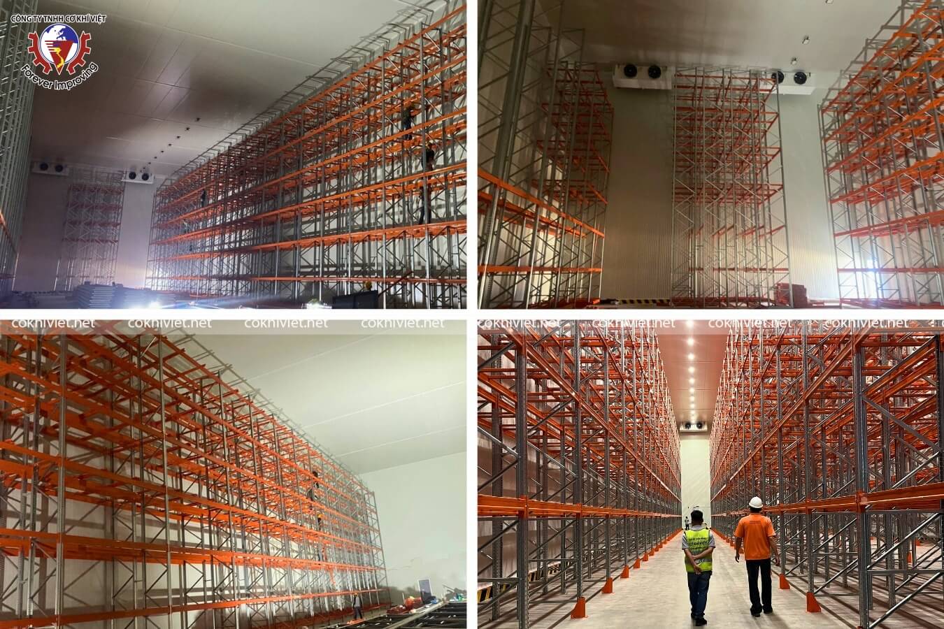 kệ kho lạnh double deep