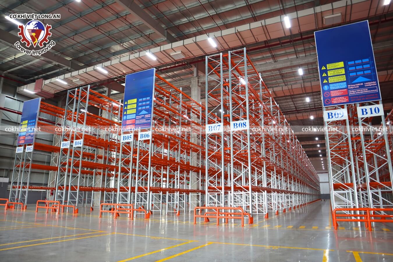 Kệ kho ngành Logistics