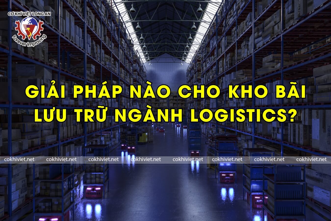 Giải pháp lưu trữ Kho hàng logistics