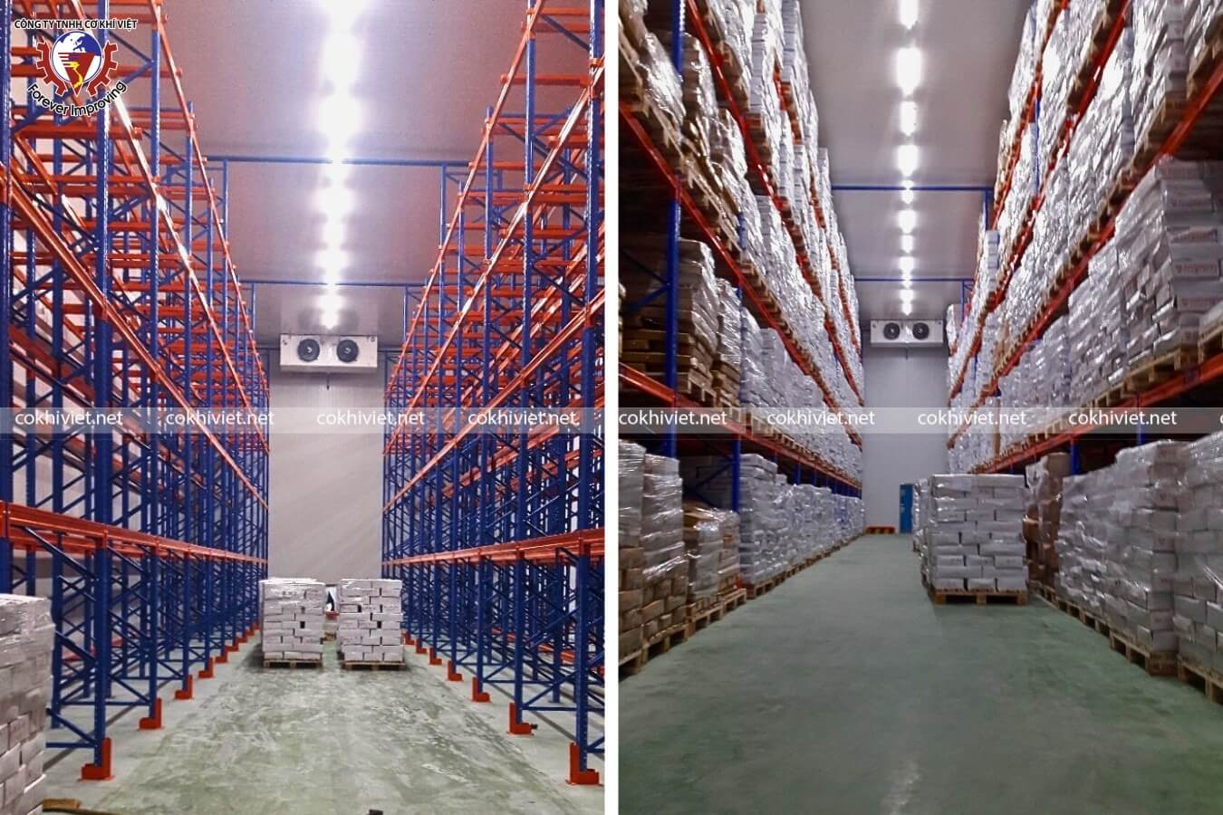 kệ selective kho lạnh