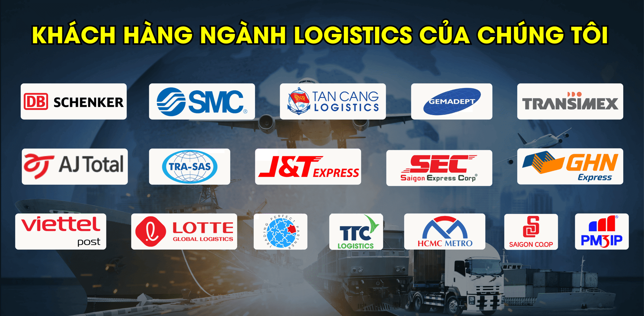 Khách hàng Logistics - Cơ Khí Việt Long An