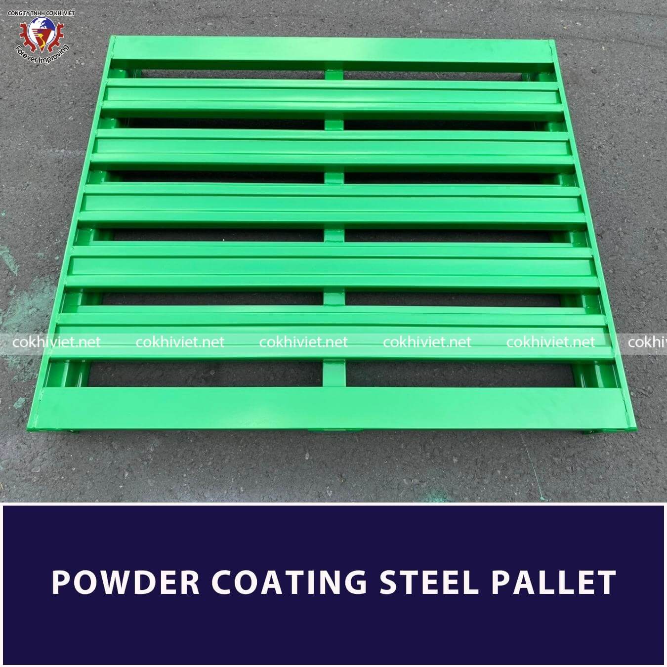 powder coating steel pallet_