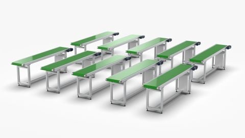 Quy trình sản xuất băng chuyền băng tải tại Công ty Băng Tải Bình Min