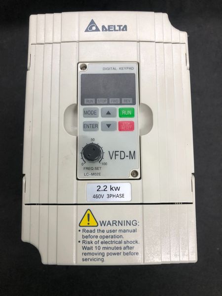 Biến tần Delta VFD-M 0.75kw 220v vfd015m21a