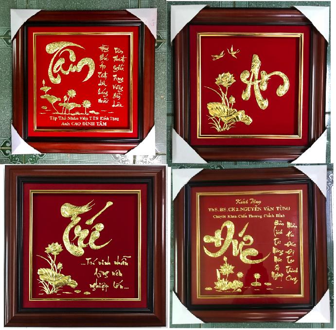 TRANH BẰNG VÀNG ĐẶT THEO YÊU CẦU