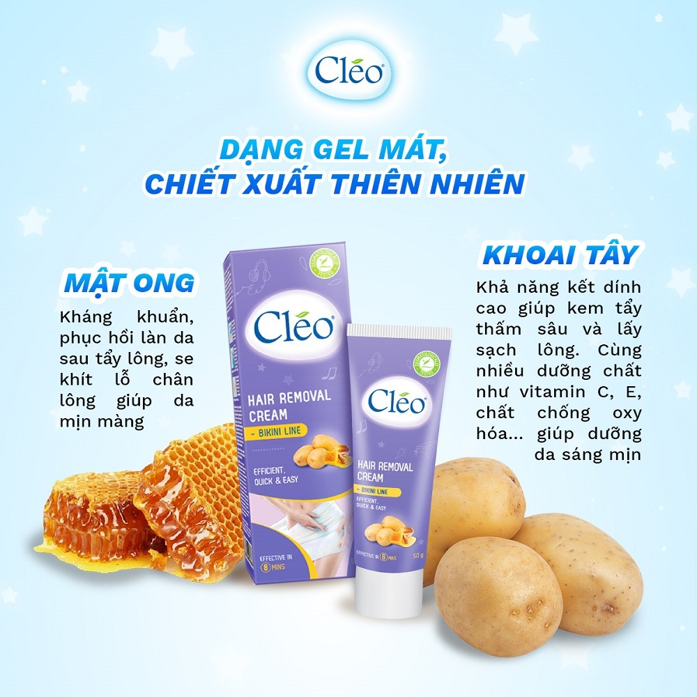 Hướng Dẫn Sử Dụng Kem Tẩy Lông Cleo