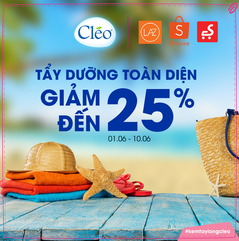 TẨY DƯỠNG TOÀN DIỆN GIẢM ĐẾN 25% - MÙA HANH NÓNG DA CẦN GÌ HƠN THẾ! 😉