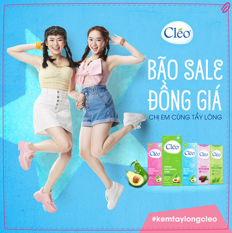 BÃO SALE ĐỒNG GIÁ - CHỊ EM CÙNG TẨY LÔNG
