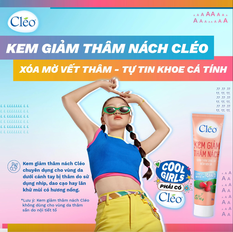 Review kem giảm thâm nách CLEO có thực sự tốt hay không?
