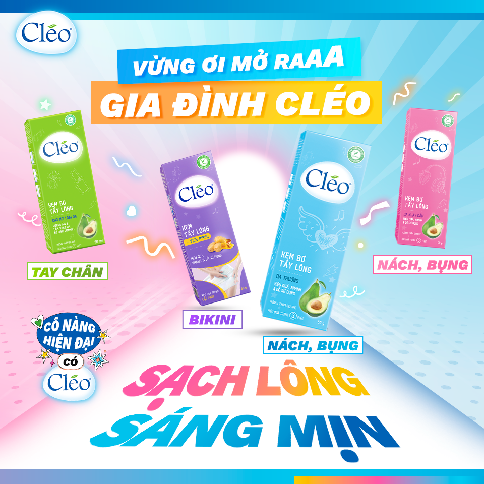 Kem tẩy lông CLEO có tốt không?