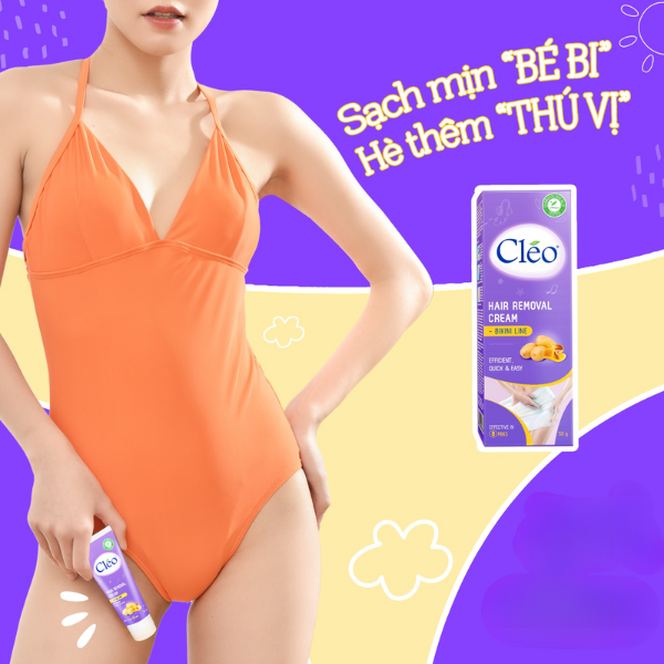 Kem tẩy lông vùng kín CLEO