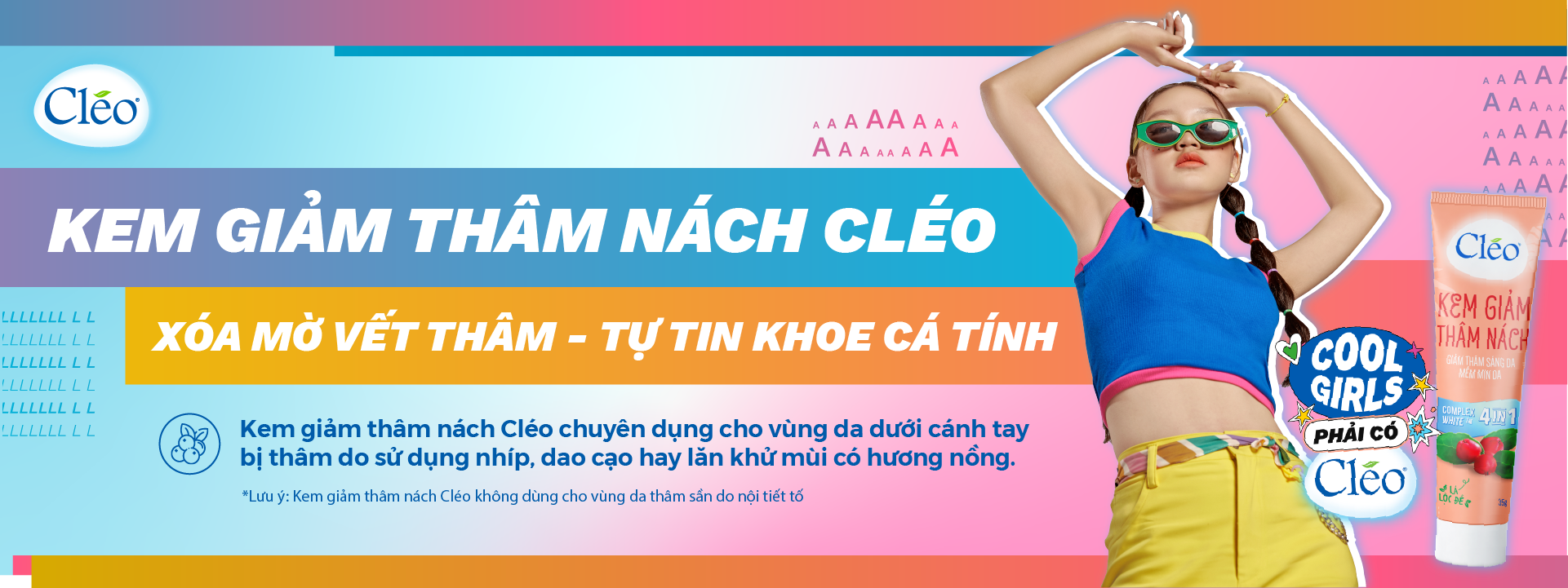 kem giảm thâm nách