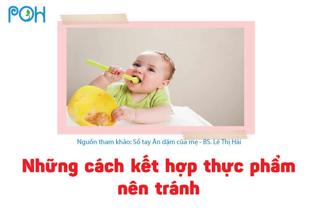 THỰC PHẨM KỴ ĂN KÈM VỚI NHAU