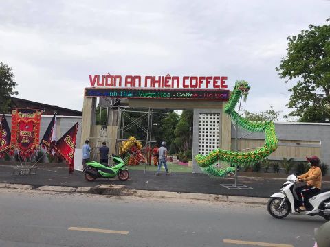 Khai trương hồ bơi, quán cà phê : Vườn An Nhiên Coffee