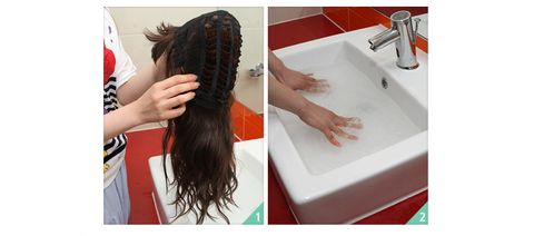 Cách giặt - gội tóc giả